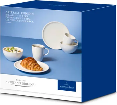 Produktbild von 6-tlg. Frühstücks-Set für 2 Pers. ARTESANO ORIGINAL Villeroy & Boch