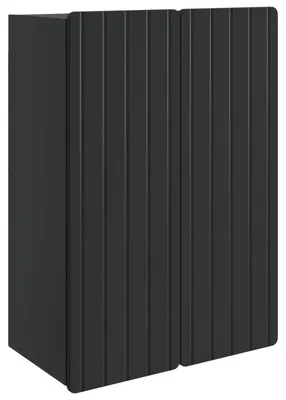 Produktbild von vidaXL Wandschrank Schwarz 66 x 34,5 x 92 cm Holzwerkstoff