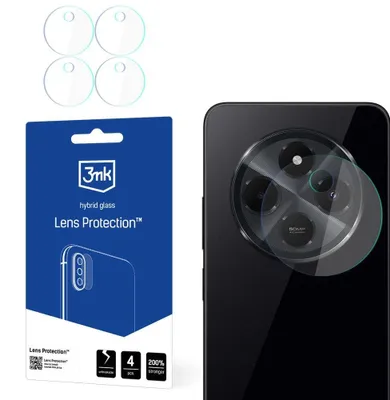 Obrázok produktu pre 3mk - Lens Protection (4 ks) ochranné sklo objektívu na Xiaomi Redmi 14C / Poco C75 – priehľadné