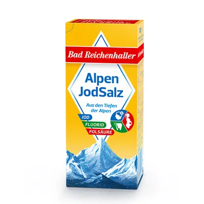 Obrázok produktu pre Bad Reichenhaller jodizovaná soľ+fluorid 500g