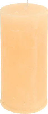 Produktbild von Durchgefärbte Stumpenkerzen Apricot Hell 50×100mm 4er Set Dekokerzen, 4 Stück