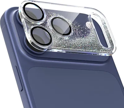 Obrázok produktu pre INF PC Ochrana objektívu fotoaparátu pre iPhone 17 Pro Max - Odolná voči poškriabaniu a nárazom Strieborná
