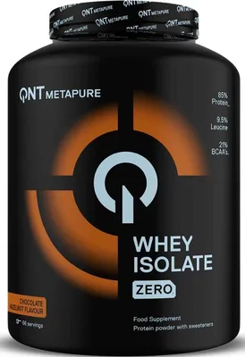 Produktbild von QNT Metapure Zero Carb Whey Isolate (2000g) Chocolate Hazelnut - Eiweiße - Molkenprotein-Isolat