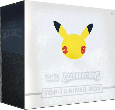 Produktbild von Pokemon Celebrations Top-Trainer-Box DE