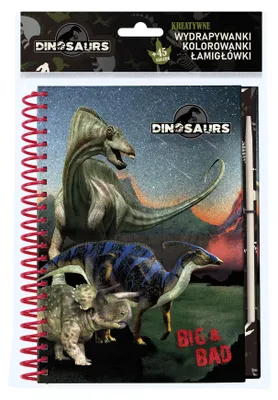 Zdjęcie produktu dla Notes z wydrapywankami Dinozaur 17