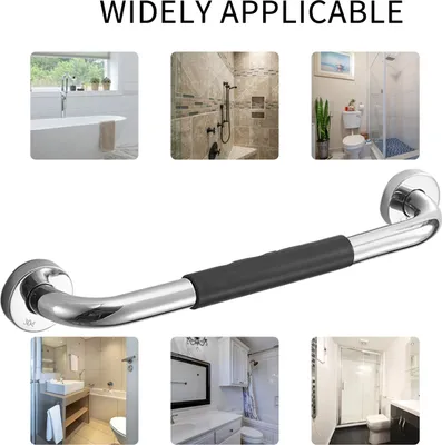 Obrázek produktu pro Koupelna Grab Bar Toaleta Sprcha Vana Handicap Support Balance Grab Bar z nerezové oceli Neklouzavá gumová bezpečnostní lišta