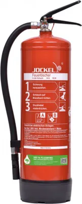 Produktbild von Jockel S6LJM GREEN E 21 - Dauerdruck-Schaum-Feuerlöscher GREEN E, 6L , EN 3, 21 A, 113 B = 6LE, inkl. Prüfplakette