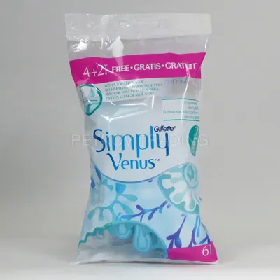 Image de Gillette Simply Venus 2 rasoir jetable 6 pces