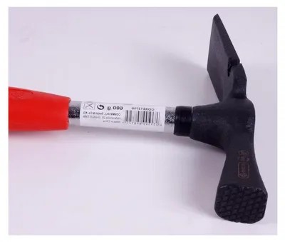 Produktbild von Maurerhammer 600 g Stahlrohrstiel, 1K-Griff / Berliner Form / Hammer / Stahlhammer / Werkzeug /