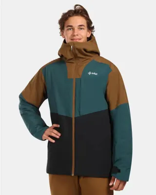 Zdjęcie produktu dla Męska kurtka narciarska Kilpi KILLYAN-M, DARK GREEN, rozmiar XL