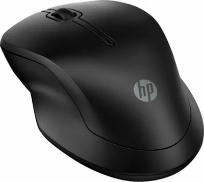 Produktbild von HP 255 Dual Wireless Mouse, Beidhändig, Optisch, Bluetooth, 1600 DPI, Schwarz