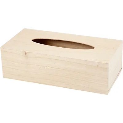 Produktbild von Kosmetiktuch-Box, Größe 27x14x8 cm, Kaiserbaum, 1Stck