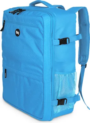 Obrázek produktu pro blnbag M6 - Batoh do letadla lehké příruční zavazadlo 55x40x20 cm velká přihrádka na notebook batoh Weekender Cabin Backpack max 45 L cestovní taška XL Travel Bag,Iceblue