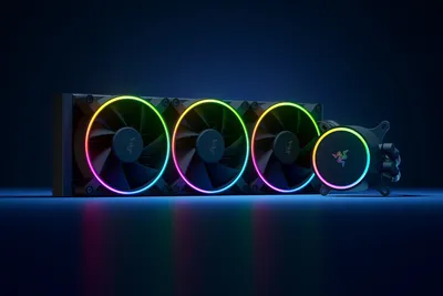 Zdjęcie produktu dla Razer Hanbo Chroma - System chłodzenia cieczą procesora - Rozmiar chłodnicy: 360 mm - (dla: LGA1156, LGA1366, LGA1155, LGA2011, LGA1150, LGA2011-3, LGA1151, AM4, LGA2066, LGA1200, LGA1152)