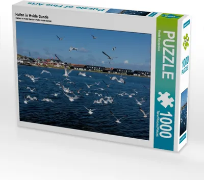 Produktbild von Calvendo Hafen in Hvide Sande 1000 Teile Puzzle quer 640x480mm, Bussenius Beate; 7326334