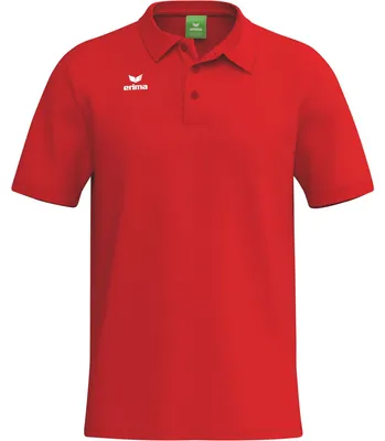 Produktbild von Erima Ts Logo Poloshirt - red, Größe:XL