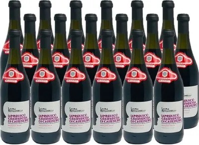 Produktbild von Rotwein Italien Lambrusco  Grasparossa di Castelvetro DOC lieblich (18x0,75L)