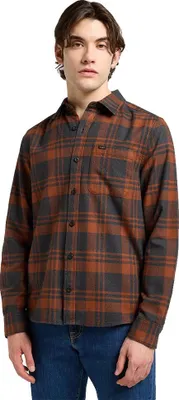 Immagine prodotto di Lee Leesure camicia a maniche lunghe marrone M uomo marrone M