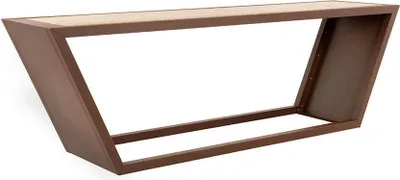 Obrázek produktu pro HOME DELUXE Sada sedacího nábytku z oceli KOBON hnědá – Germany – 1 x stůl | pohodlná sada sedacího nábytku