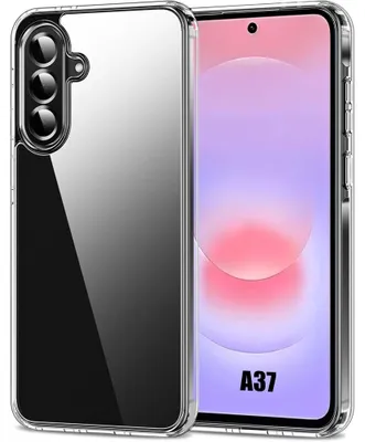 Image de Coque pour Samsung Galaxy A37 5G, Silicone Transparent Antichoc Anti-Rayures Slim Léger