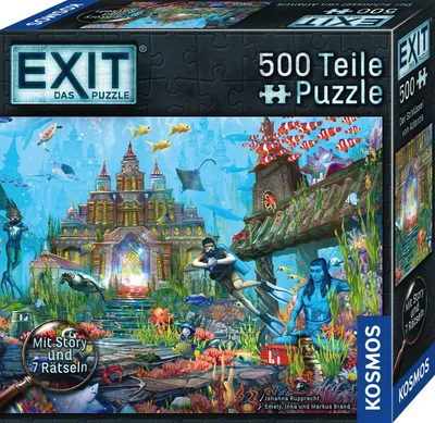 Produktbild von EXIT|KOSMOS EXIT Puzzle Der Schlüssel von Atlantis