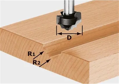 Produktbild von FESTOOL Profilfräse HW S8 D19/R5/R4