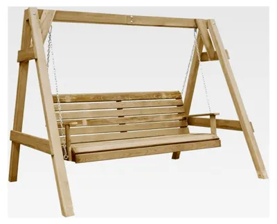 Produktbild von Gartenschaukel aus imprägniertem Kiefernholz