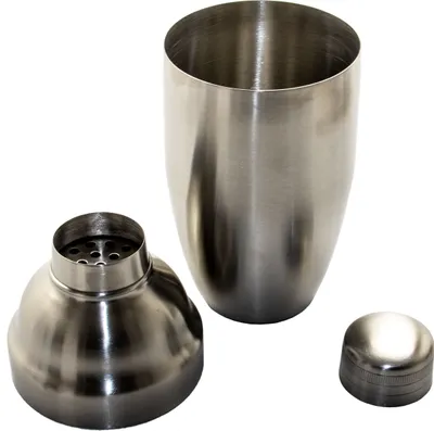 Produktbild von COCKTAILSHAKER 3-TEILIG 0,55 Liter Volumen: 0,55 l Edelstahl