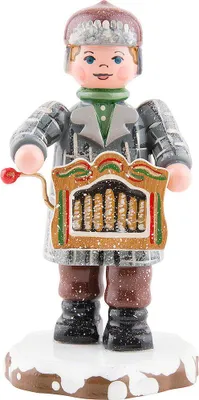 Produktbild von Winterkinder Drehorgelspieler (7,5cm) von Hubrig Volkskunst