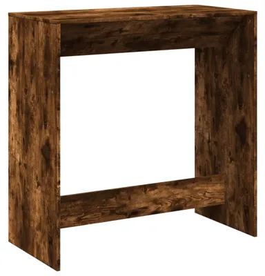 Produktbild von vidaXL Bartisch Räuchereiche 102x50x103,5 cm Holzwerkstoff