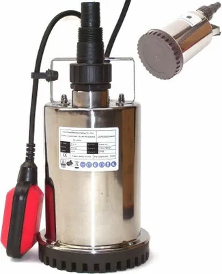 Produktbild von Edelstahl Flachsaugerpumpe Tauchpumpe 550W Schmutzwasserpumpe 44327 Wasser Pumpe
