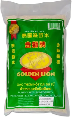 Produktbild von Golden Lion Jasmin Duftreis 4,5kg | Reis Jasmin Thai Hom Mali Rice