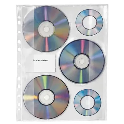 Produktbild von Veloflex 4359000, Binder, Transparent, Weiß, PVC