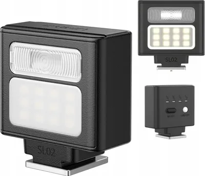Zdjęcie produktu dla Ulanzi SL02, 34 g, Kompaktowa lampa