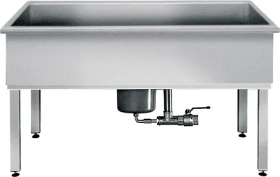 Obrázok produktu pre Drez KWC AR, SIRIUS, nerezová oceľ, 1000x800x600 mm, v tvare U, sifón