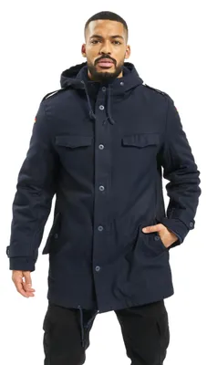 Produktbild von Brandit BW Parka Flag, Navyblau, Größe 50