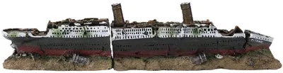Obrázok produktu pre Akvarijná dekorácia Titanic z netoxického živice