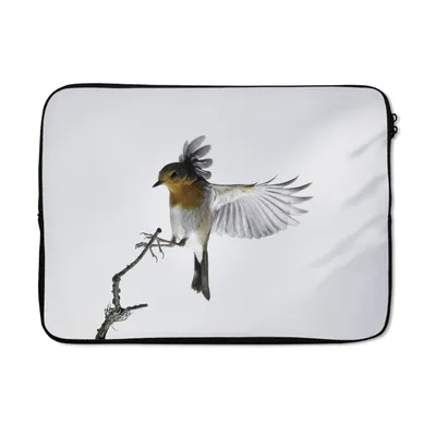Produktbild von MuchoWow® Laptop Hülle 14 ZollNahaufnahme Vogel Laptoptasche - Laptoptasche - Stoßsicher - Schutzhaube