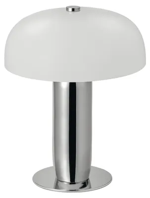 Immagine prodotto di Lampada da tavolo decorativa OSRAM Arc, finitura cromata, diametro 35 cm, acciaio, 220-240 V, attacco E14, grado di protezione IP20
