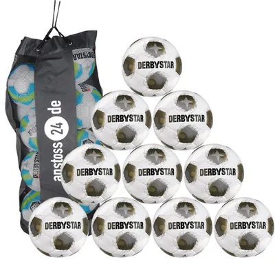 Produktbild von Ballset DERBYSTAR Spielball BRILLANT APS v26 inkl. Ballsack 10 Bälle