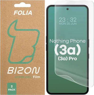 Produktbild von Bizon Glass Hydrogel Front Nothing Phone (3a) / (3a) Pro [2 PACK]