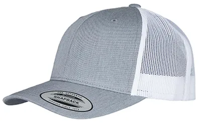 Immagine prodotto di Flexfit - Cappellino trucker bicolore LT1166 (taglia unica) (grigio melange/bianco)