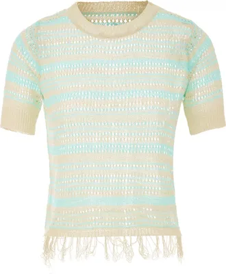 Produktbild von ESHA damen strickpullover - hellbeige lagune ESHA damen strickpullover - hellbeige lagune, XS/S