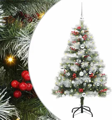 Immagine prodotto di Albero di Natale artificiale Verde e bianco 150 cm