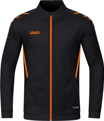Immagine prodotto di JAKO giacca donna in poliestere Challenge, colore:nero/neonorange, taglia:34