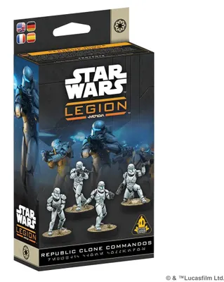 Image de Star Wars Legion Republic Clone Commandos - Accessoires de jeu - EN/FR/ES