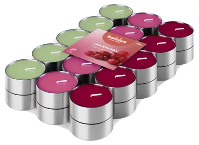 Image de Diffuseurs de parfum Bolsius Cranberry, 30 pièces, 3,5 heures