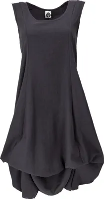 Produktbild von Langes Wandelbares Sommerkleid, Boho Maxikleid - Schwarz, Damen, Baumwolle, Größe: M