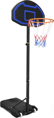 Zdjęcie produktu dla Tablica do koszykówki ze stojakiem SEDCO BBH101 155-210 cm czarna