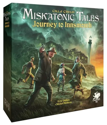 Obrázek produktu pro Call of Cthulhu: Miskatonic – Cesta do Innsmouthu – Desková hra – anglická verze